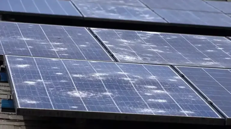 Impact of Hail on Solar Panels